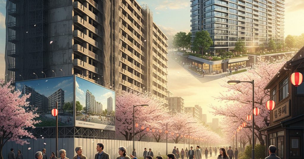 小平の団地、575戸の分譲マンションへ建替えへ