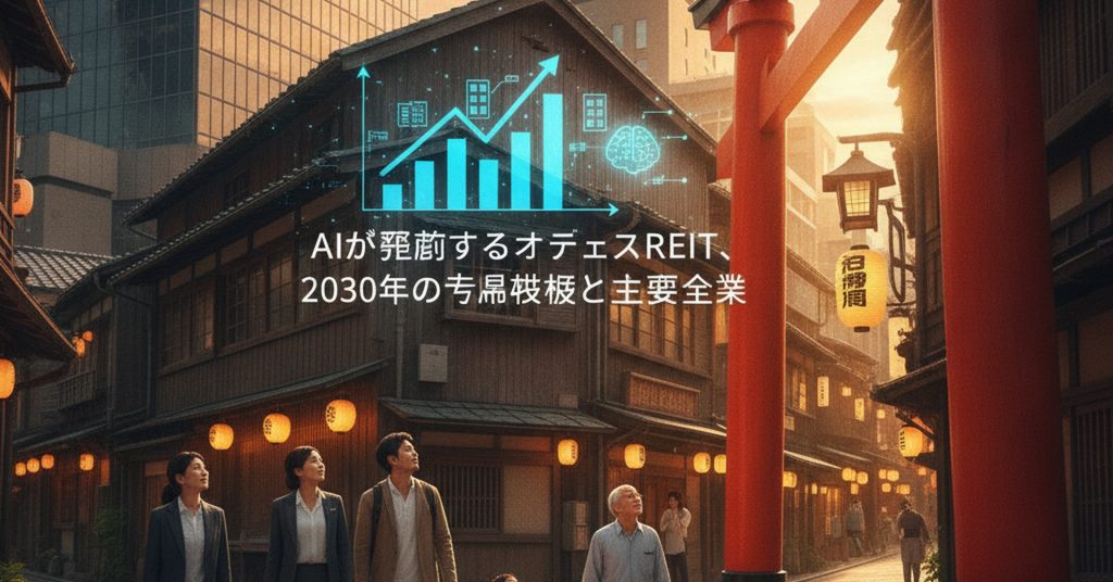 AIが予測するオフィスREIT、2030年の市場規模と主要企業
